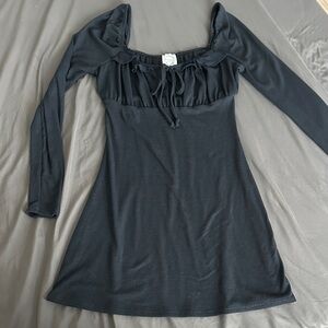 Blue Rain Navy Long Sleeve Dress